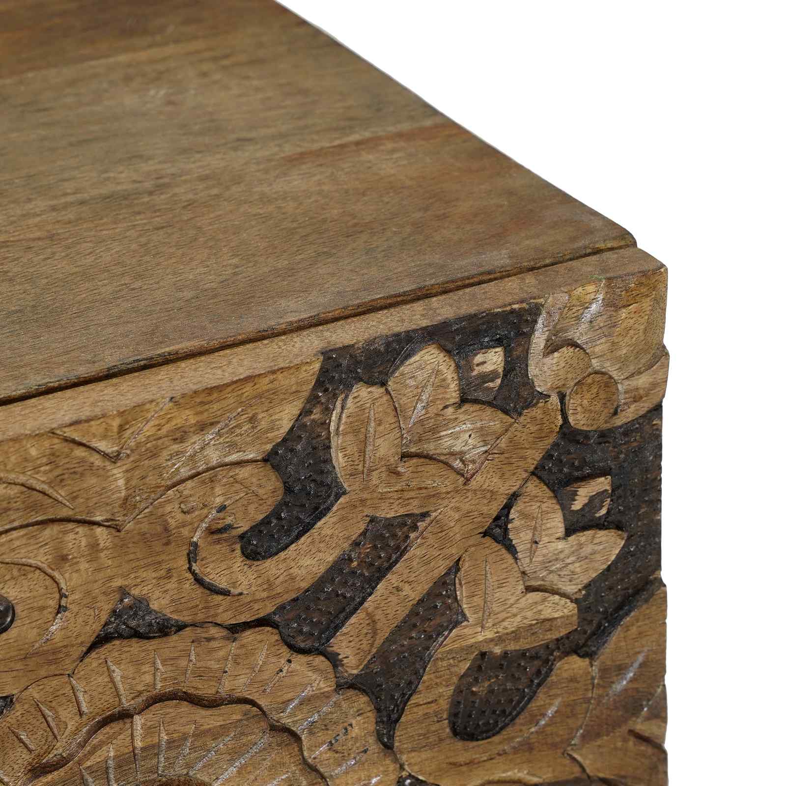 Table basse Marron 100 x 54 x 40 cm Bois de mangue massif - XIOS
