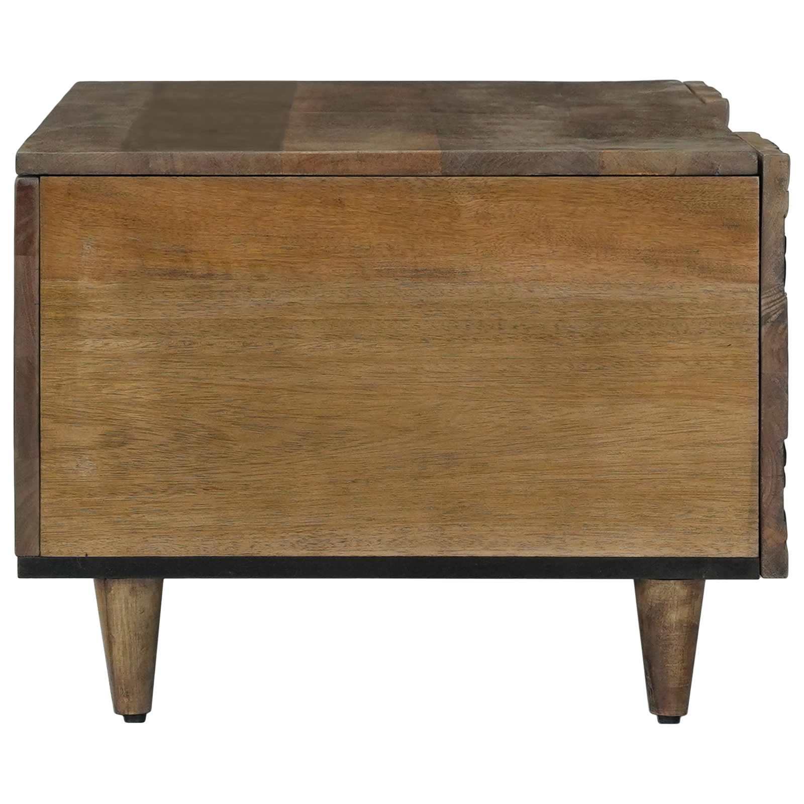 Table basse Marron 100 x 54 x 40 cm Bois de mangue massif - XIOS