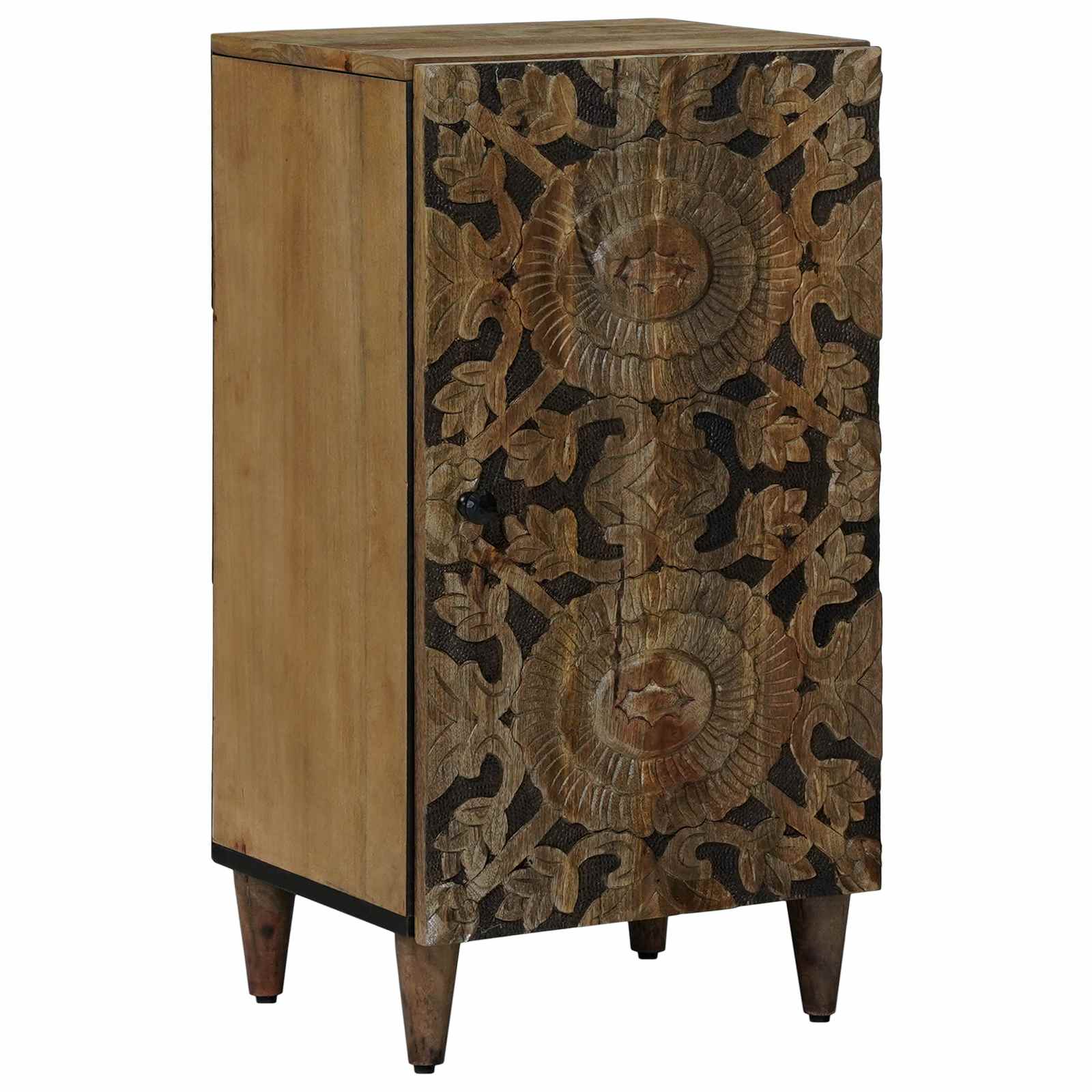 Buffet Marron 40 x 33,5 x 75 cm Bois de mangue massif - XIOS