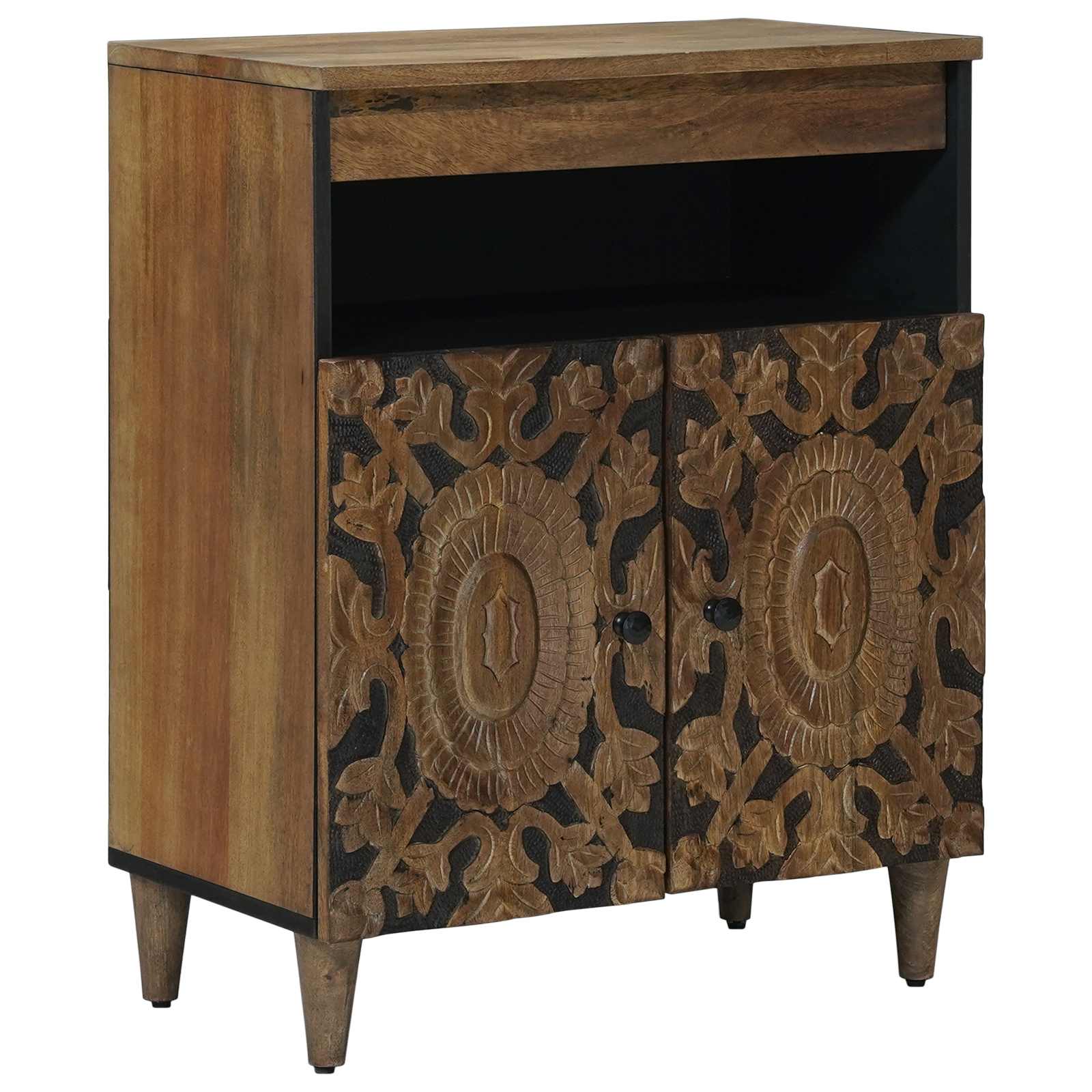 Buffet Marron 60 x 33,5 x 75 cm Bois de mangue massif - XIOS
