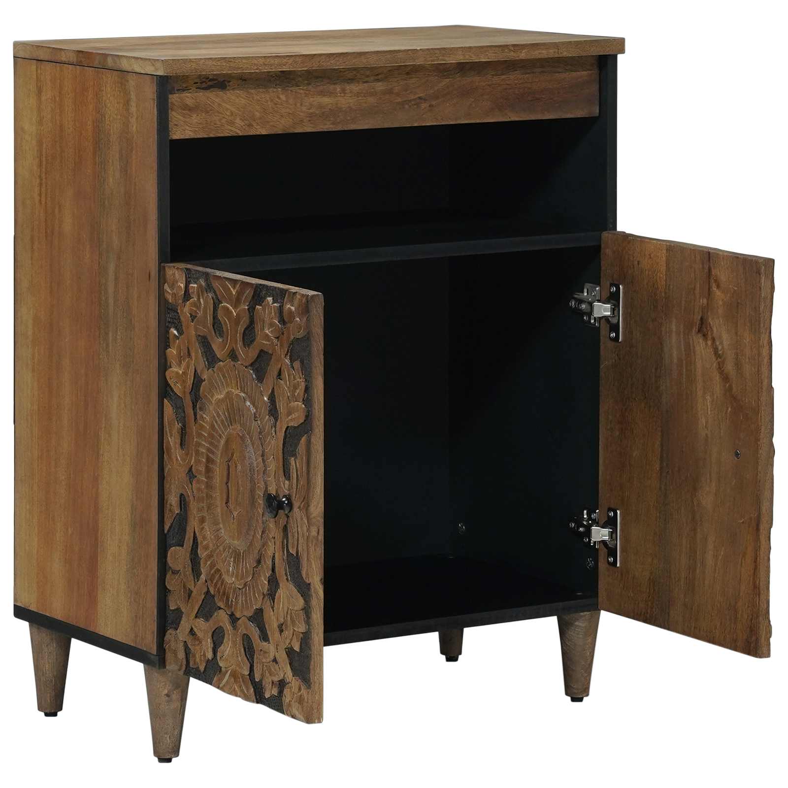 Buffet Marron 60 x 33,5 x 75 cm Bois de mangue massif - XIOS