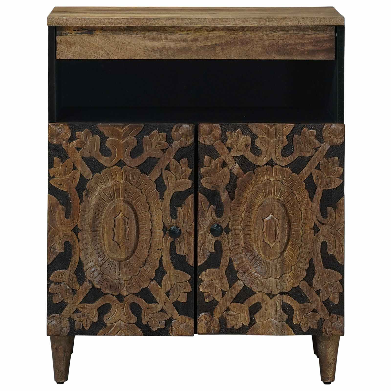 Buffet Marron 60 x 33,5 x 75 cm Bois de mangue massif - XIOS
