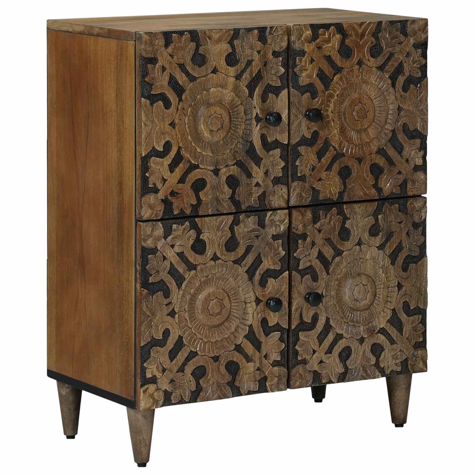 Buffet Marron 60 x 33,5 x 75 cm Bois de mangue massif - XIOS