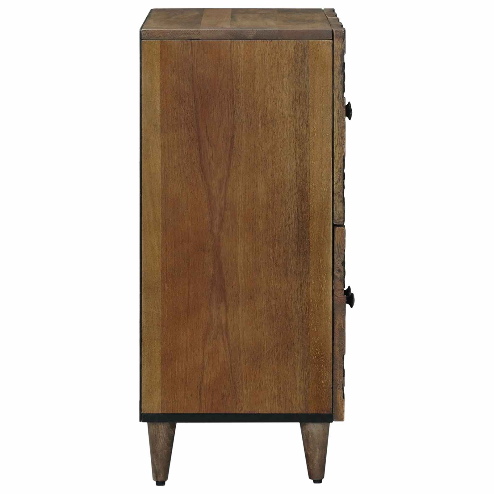 Buffet Marron 60 x 33,5 x 75 cm Bois de mangue massif - XIOS