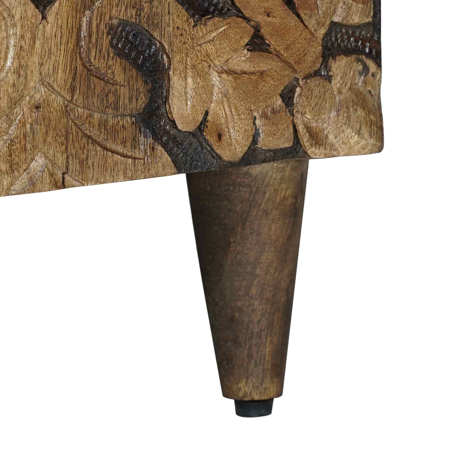 Buffet Marron 90 x 33,5 x 75 cm Bois de mangue massif - XIOS