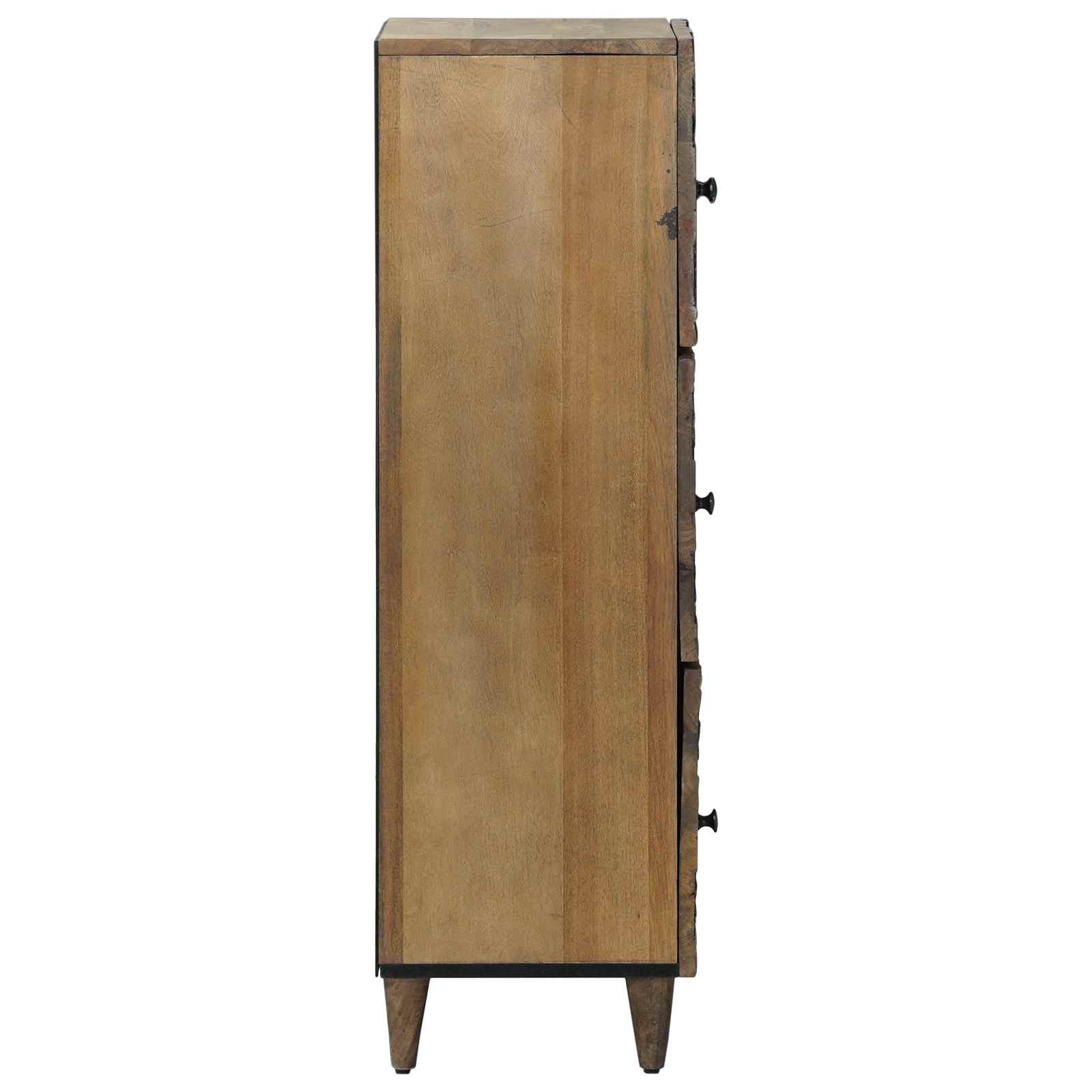 Buffet Haut Marron 40 x 33,5 x 110 cm Bois de mangue massif - XIOS