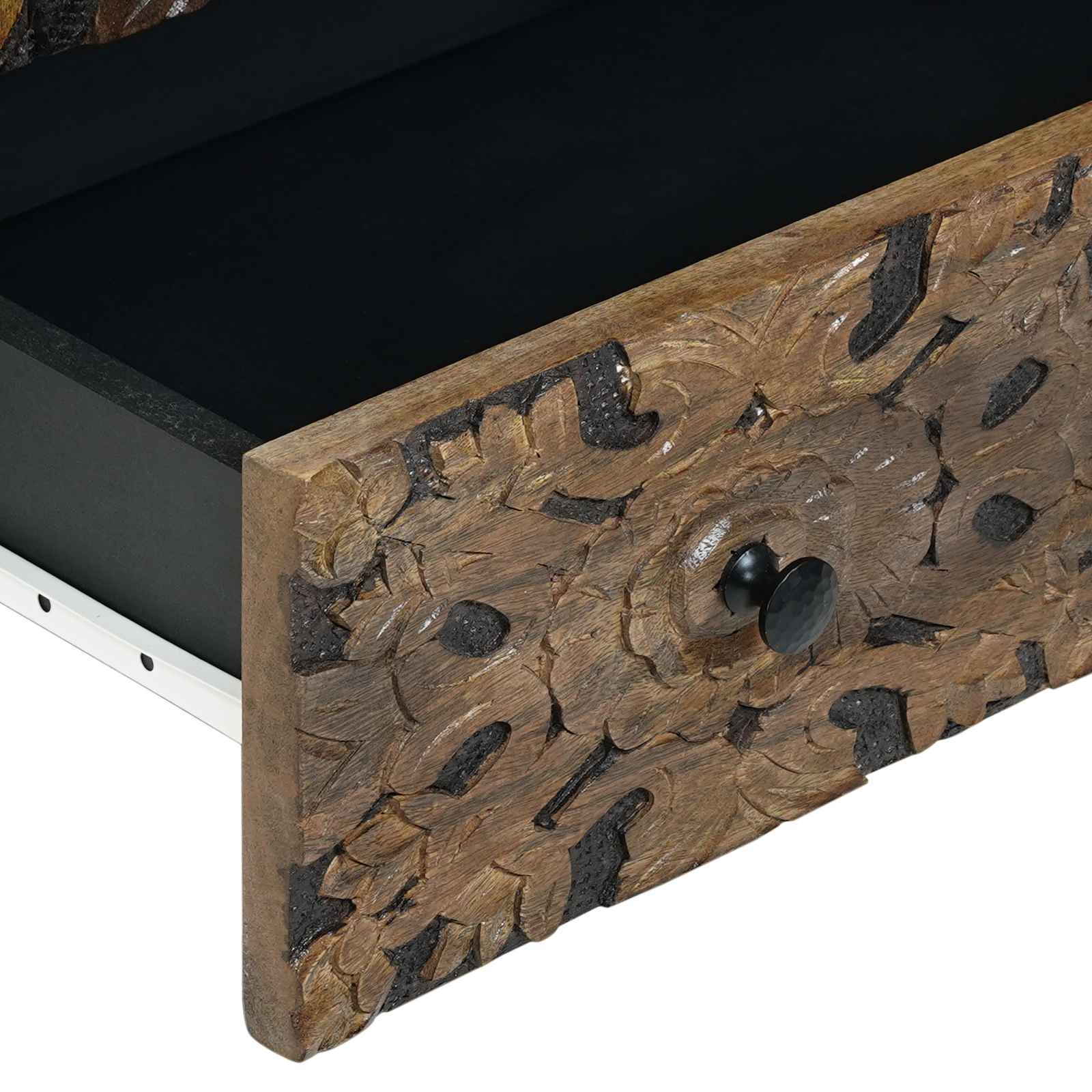 Buffet Haut Marron 60 x 33,5 x 100 cm Bois de mangue massif - XIOS