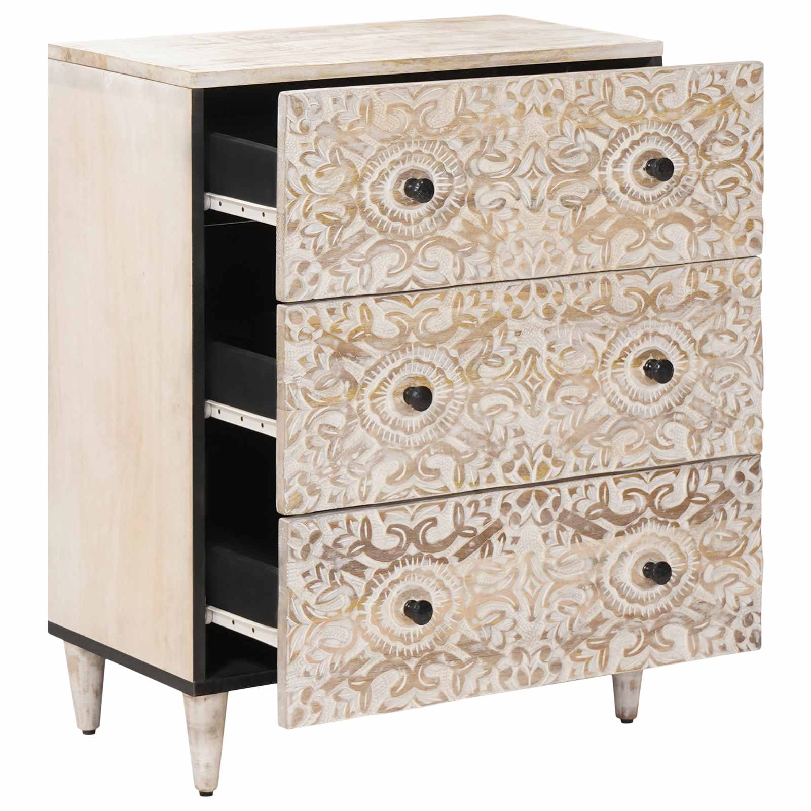 Buffet de Rangement Blanc 60 x 33,5 x 75 cm - XIOS