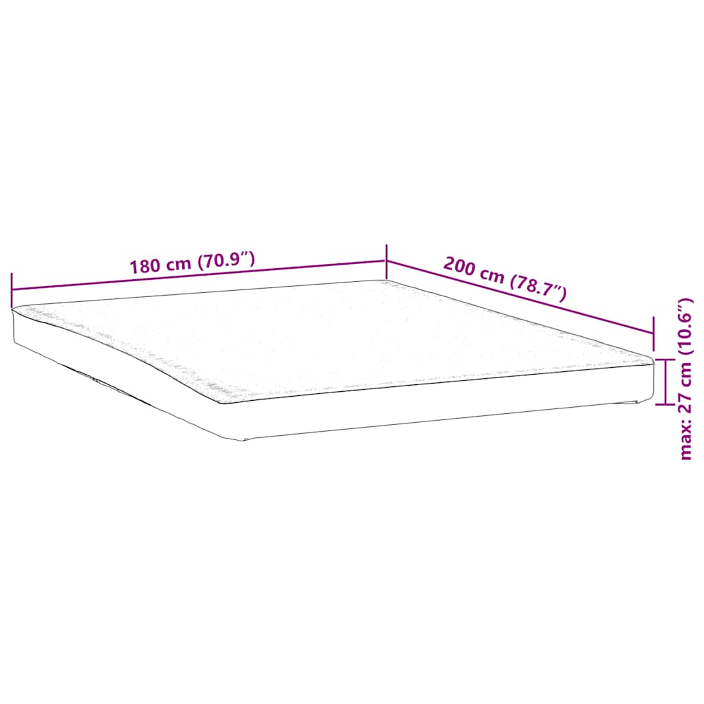 Protège-matelas blanc 180x200 cm imperméable - XIOS