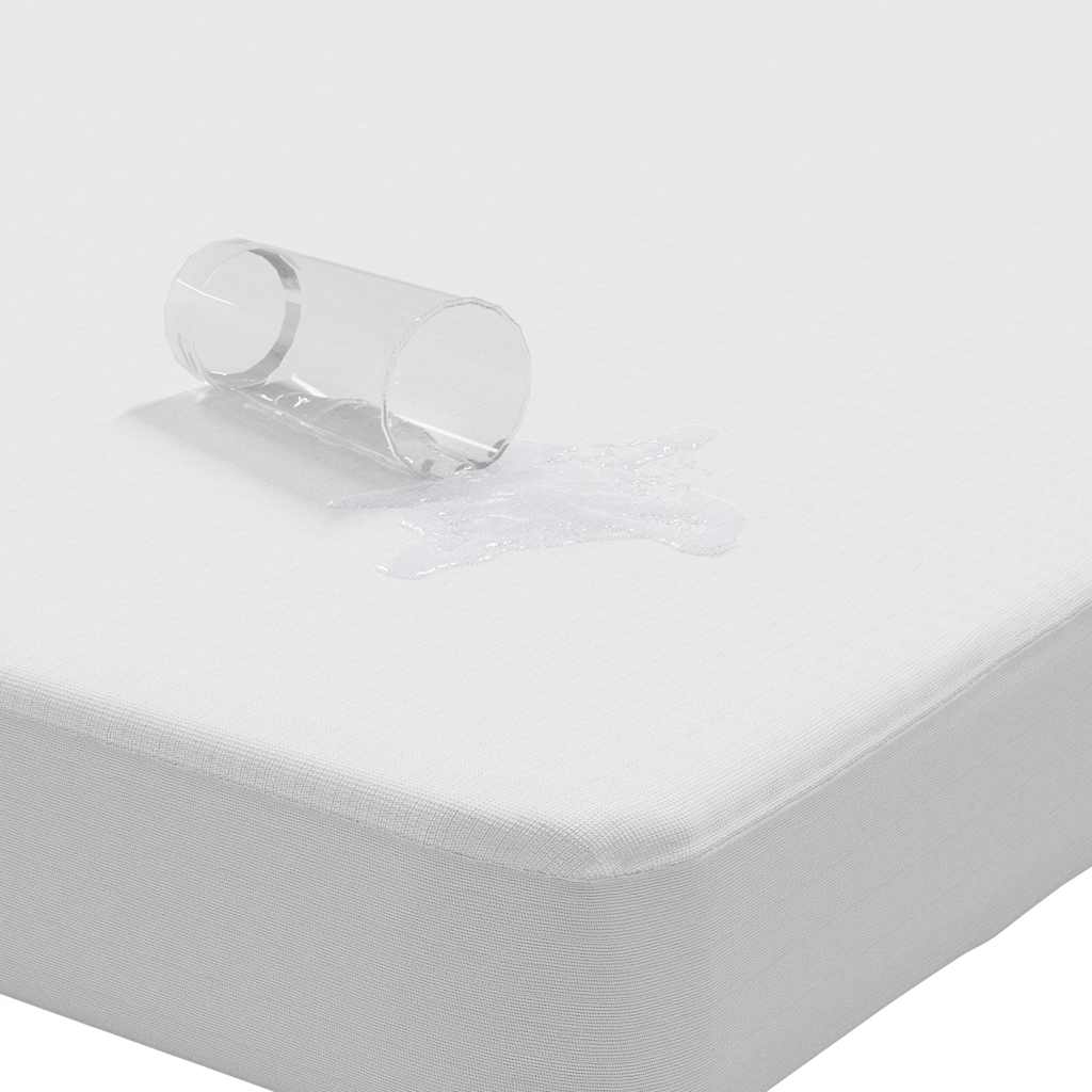 Protège-matelas blanc 100x220 cm imperméable - XIOS