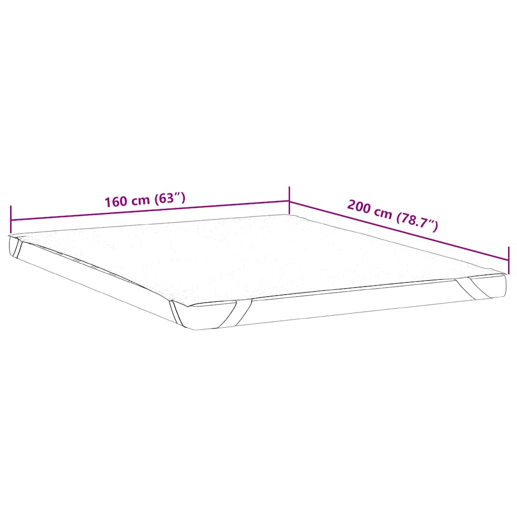 Protège-matelas blanc 160x200 cm imperméable - XIOS