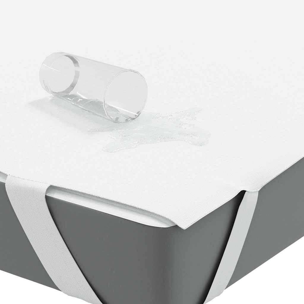 Protège-matelas blanc 100x220 cm imperméable - XIOS