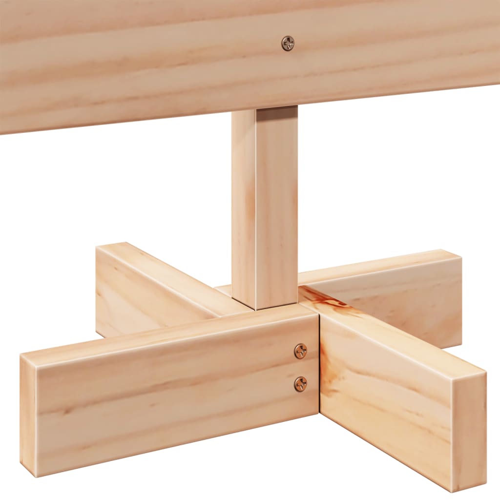 Arbre de Noël en bois pour décoration 70 cm bois massif - XIOS