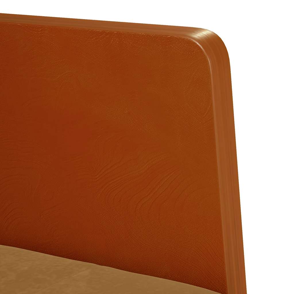 Fauteuil avec accoudoirs marron 55 cm velours - XIOS