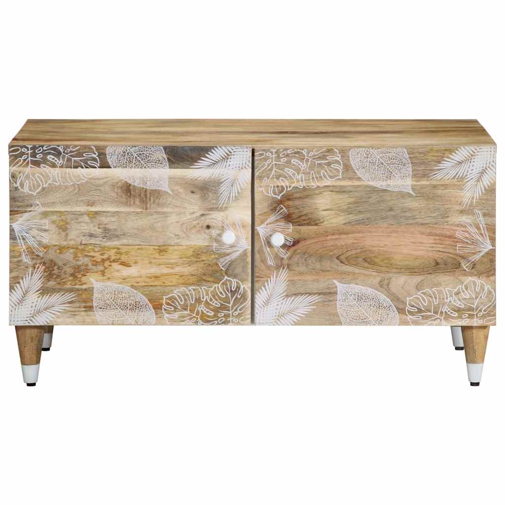 Table basse 80x50x40 cm bois de manguier massif - XIOS