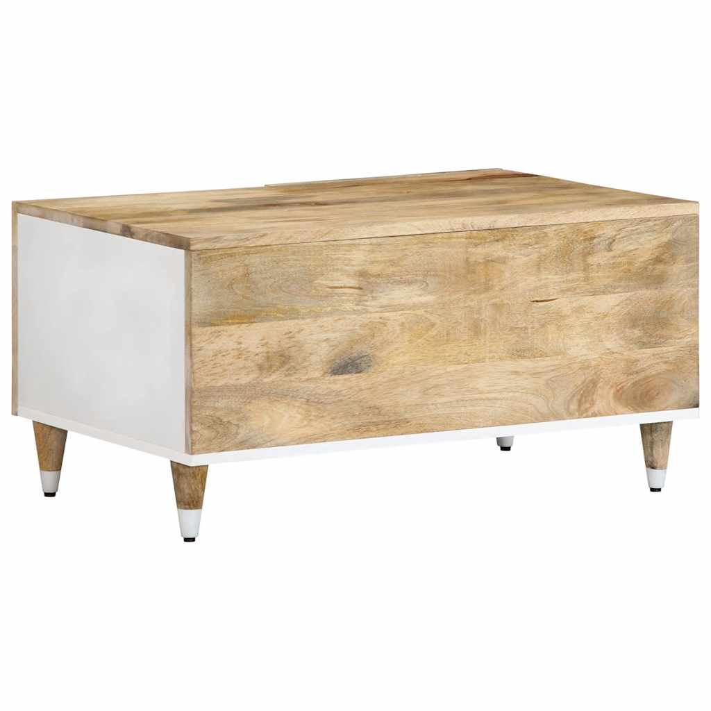 Table basse 80x50x40 cm bois de manguier massif - XIOS