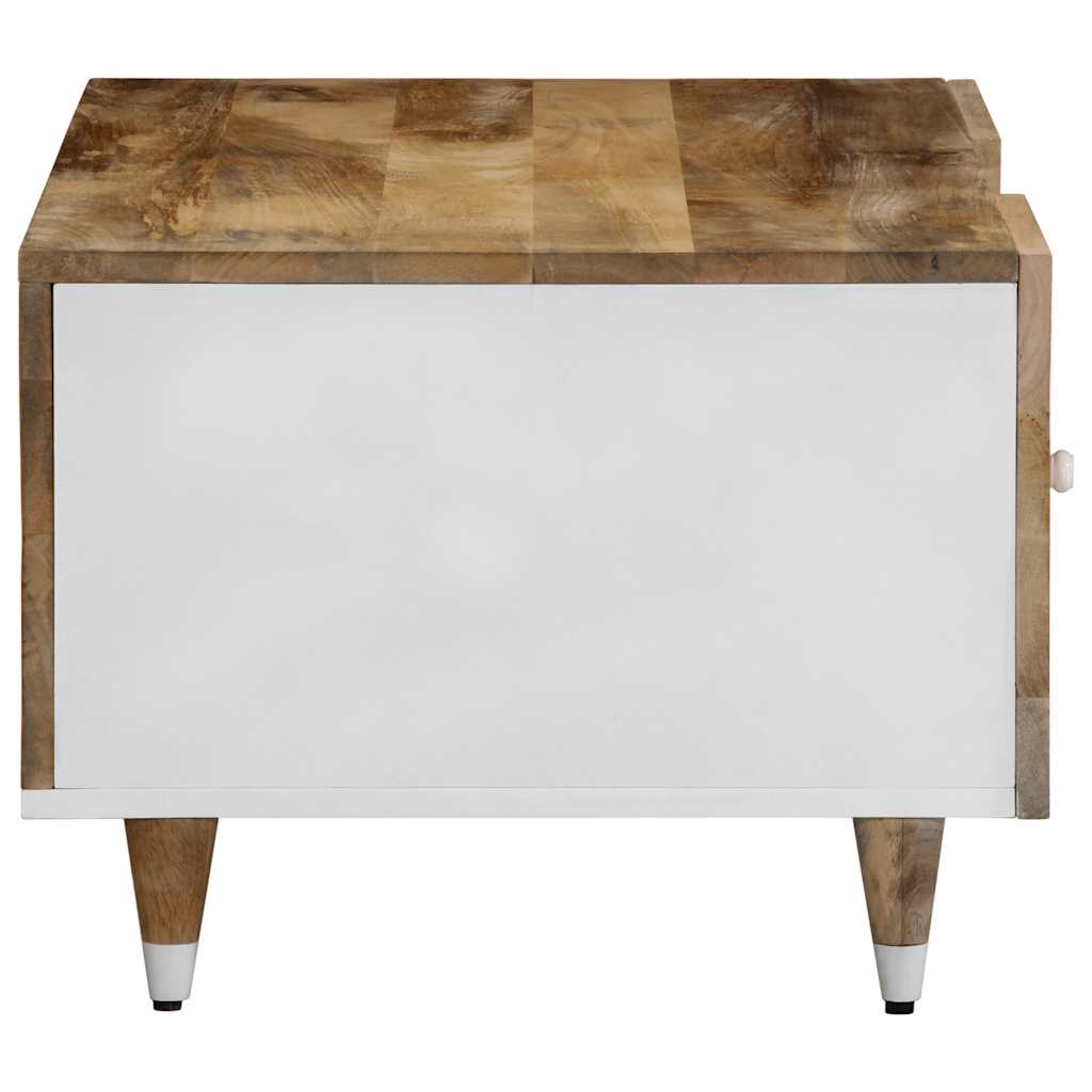 Table basse 100x54x40 cm bois de manguier massif - XIOS