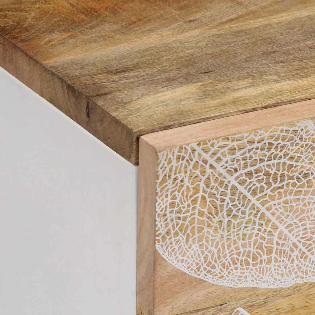 Table basse 100x54x40 cm bois de manguier massif - XIOS