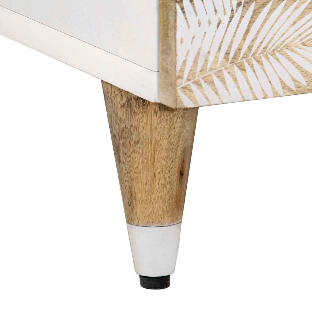 Table basse 80x54x40 cm bois de manguier massif - XIOS