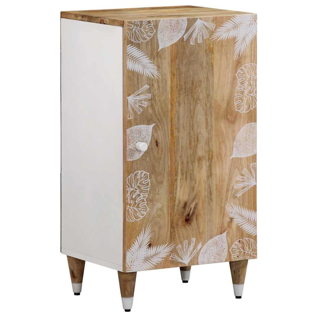 Buffet 40x33,5x75 cm bois de manguier massif - XIOS