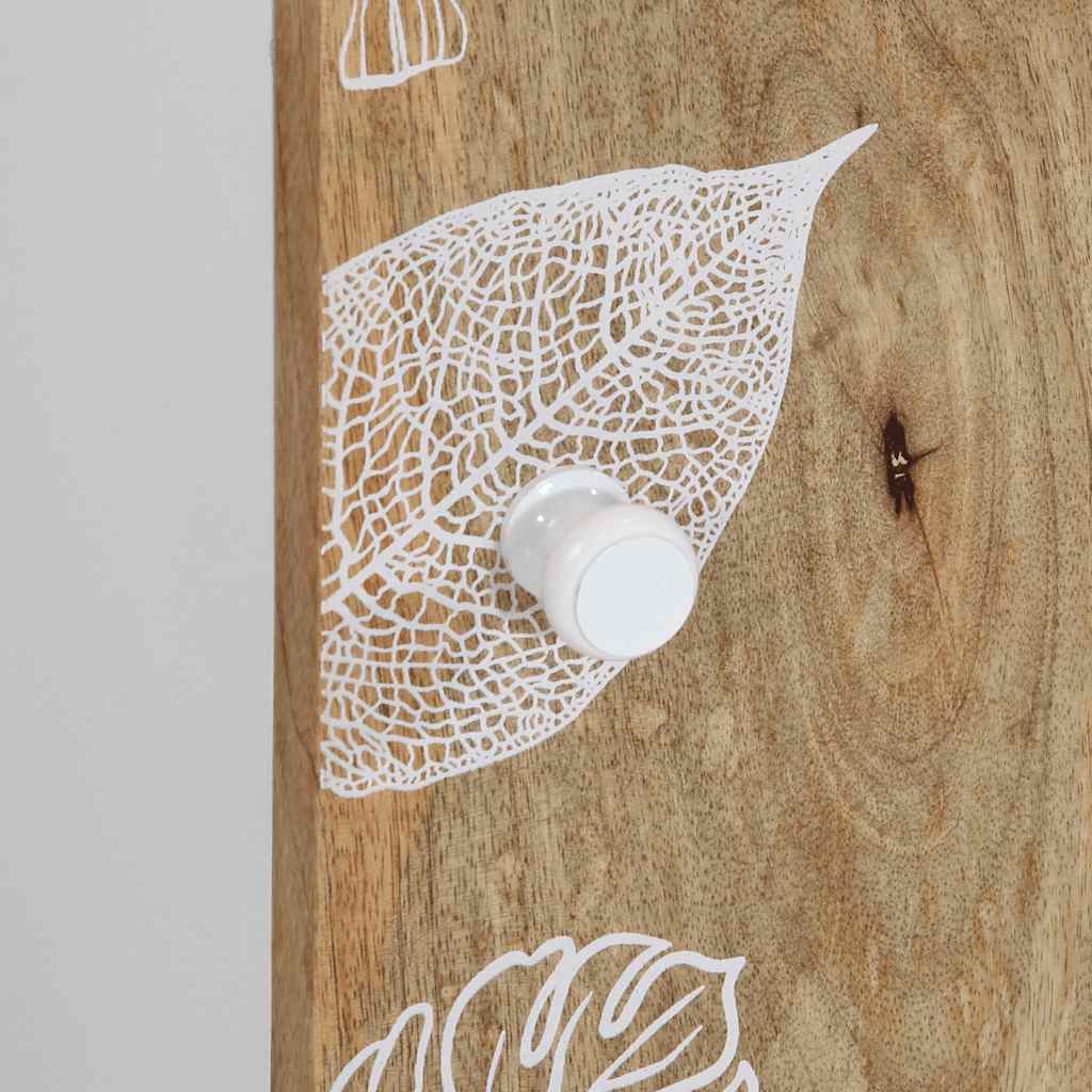 Buffet 40x33,5x75 cm bois de manguier massif - XIOS