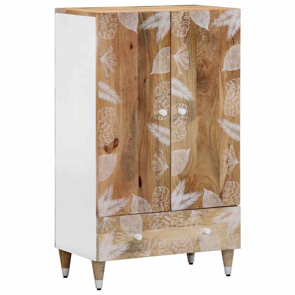 Buffet 60x33,5x100 cm bois de manguier massif - XIOS