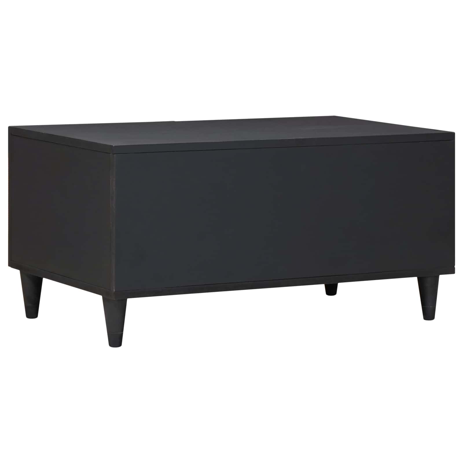 Table basse Multicolore 80 x 50 x 40 cm Bois de mangue massif - XIOS