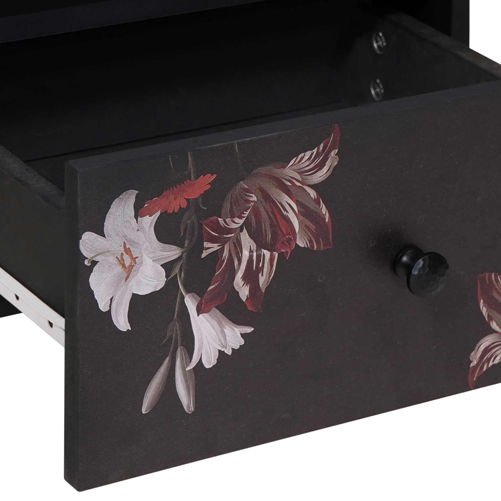 Table de chevet avec tiroir 2 pcs Marron 40 x 33 x 46 cm - XIOS