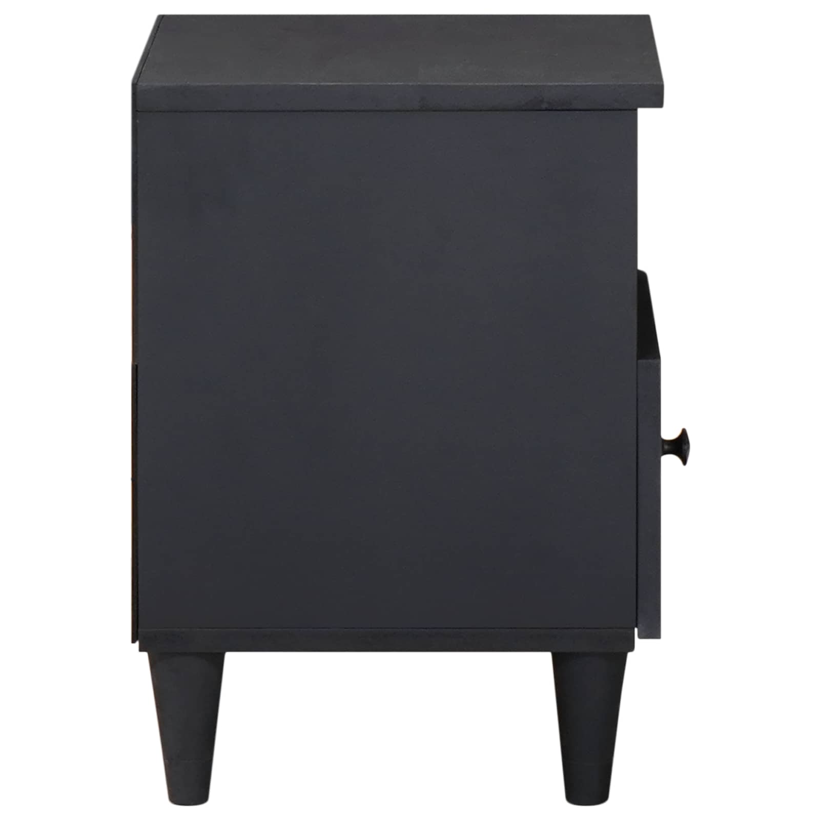 Table de chevet avec tiroir 2 pcs Marron 40 x 33 x 46 cm - XIOS
