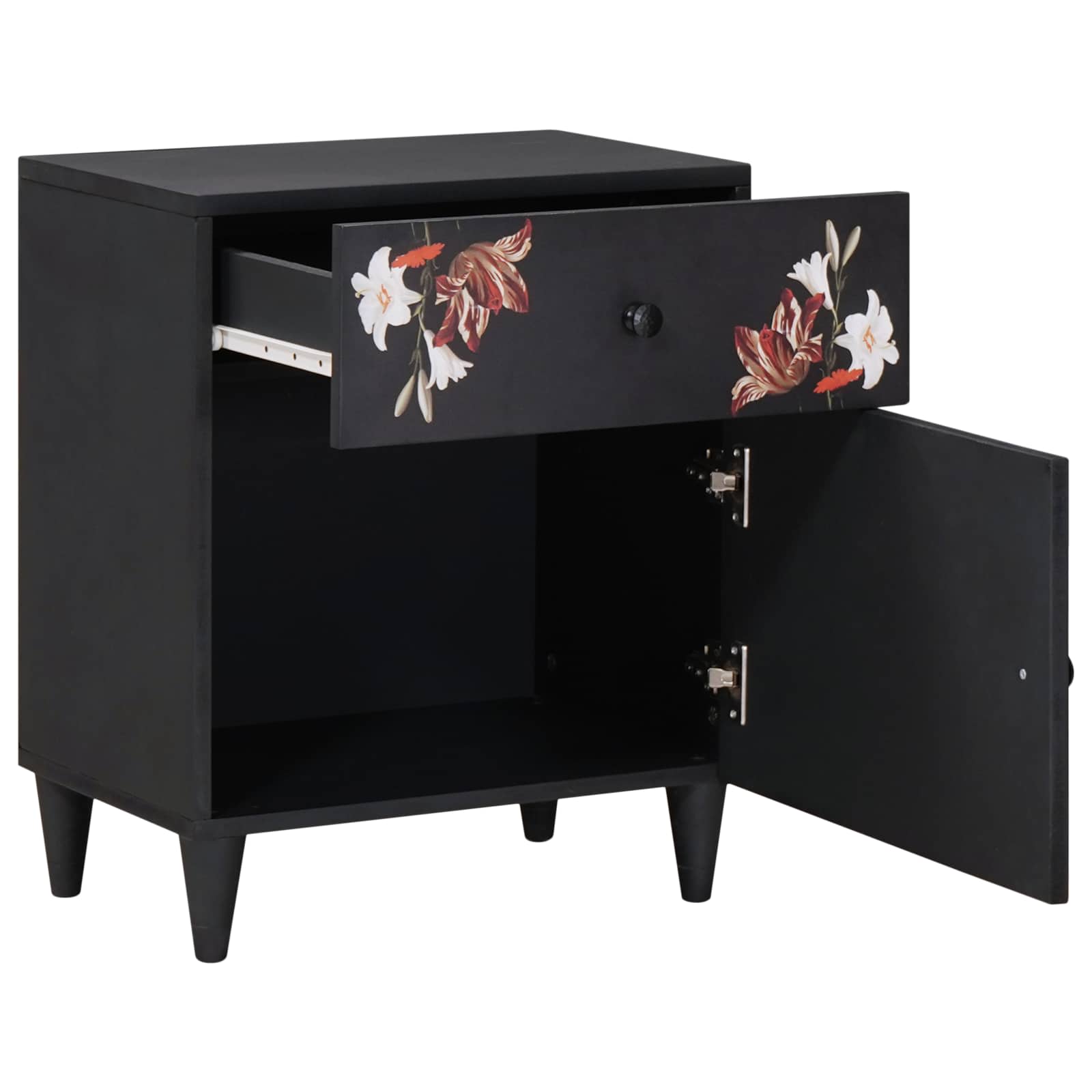 Table de chevet avec tiroir Multicolore 50 x 33 x 60 cm - XIOS