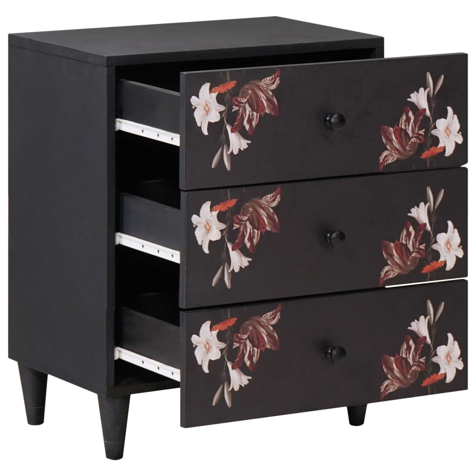 Table de chevet avec tiroir Multicolore 50 x 33 x 60 cm - XIOS
