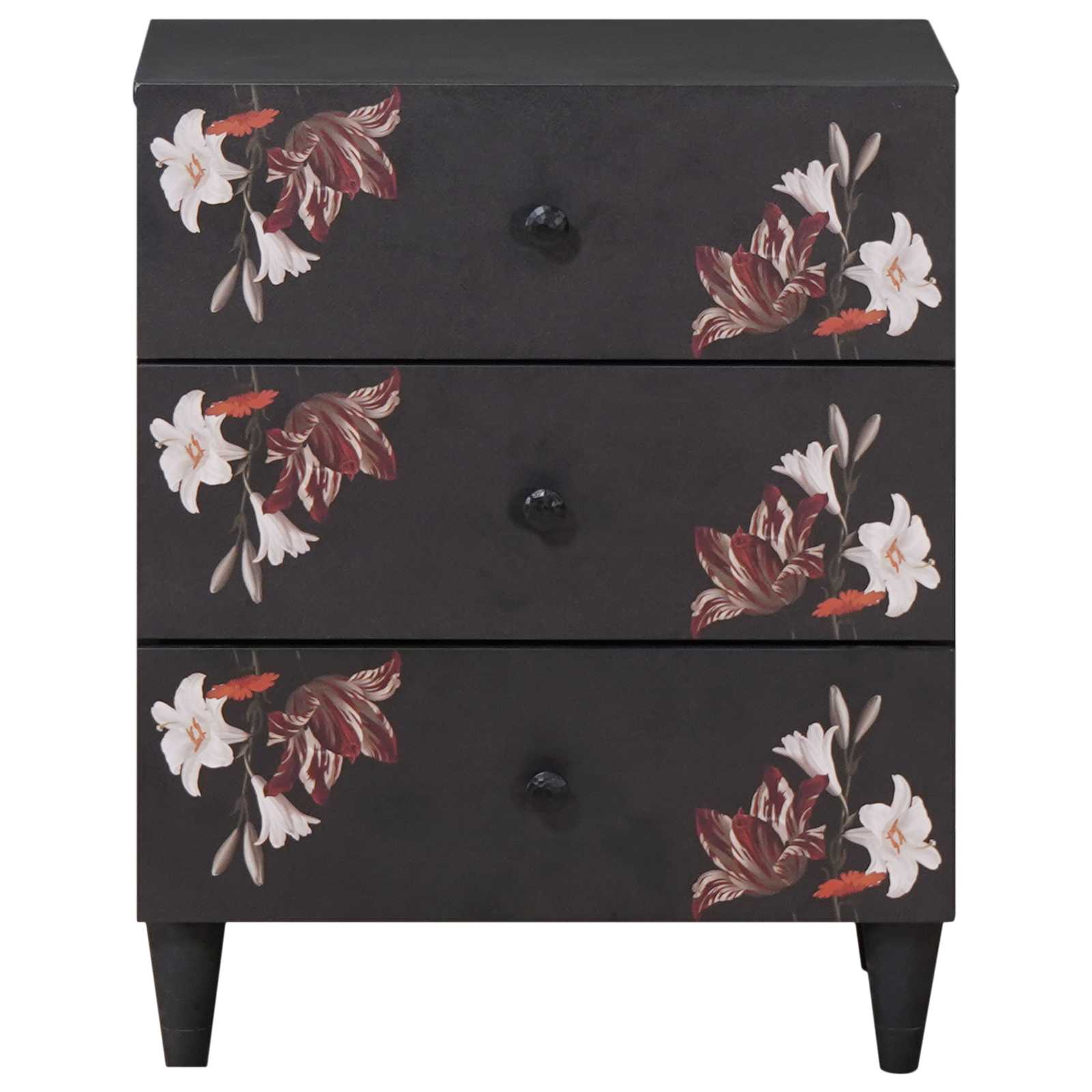 Table de chevet avec tiroir Multicolore 50 x 33 x 60 cm - XIOS