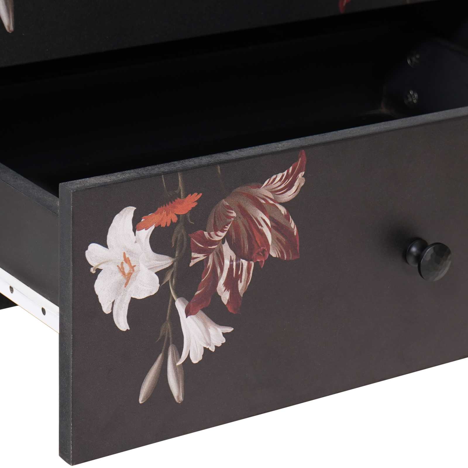 Table de chevet avec tiroir Multicolore 50 x 33 x 60 cm - XIOS