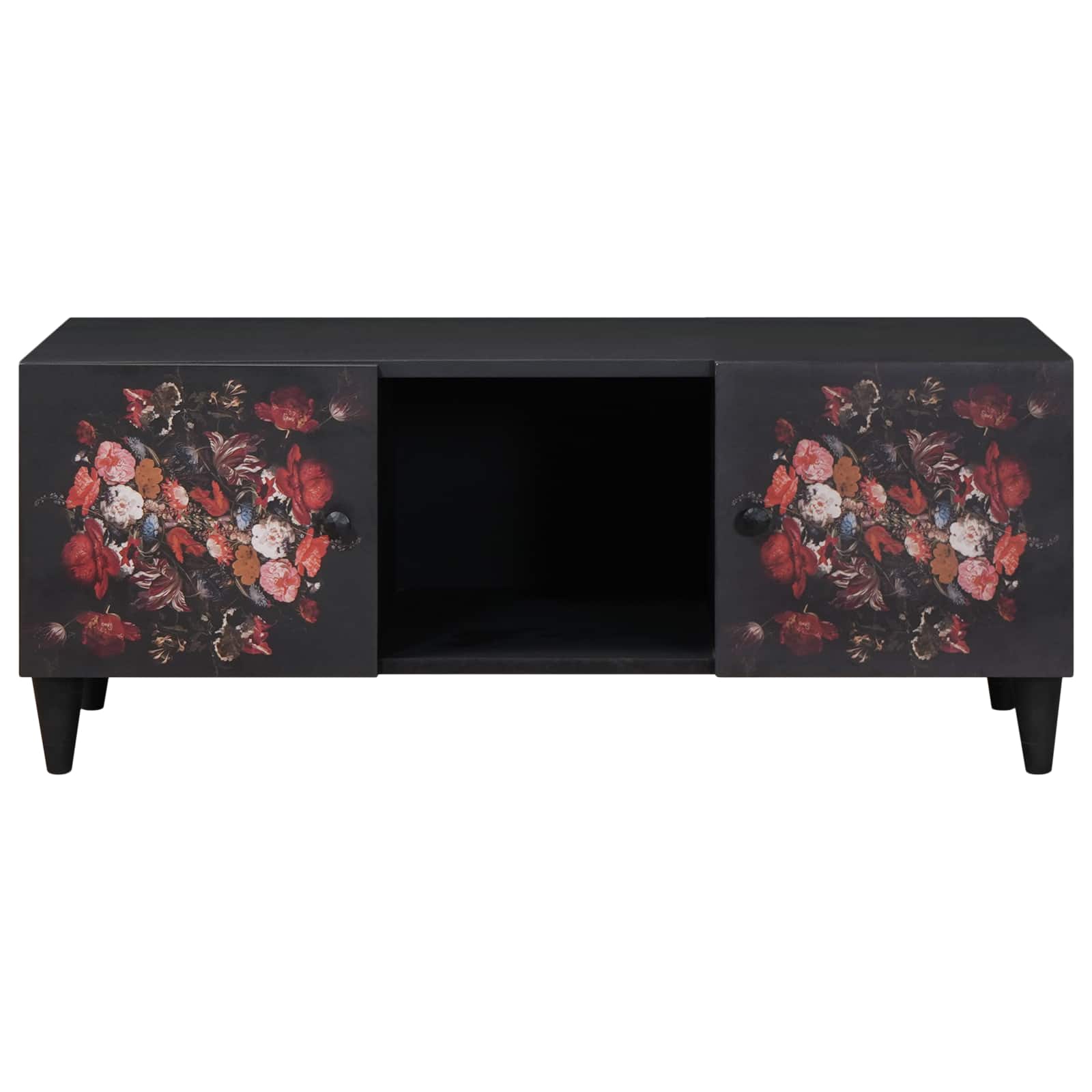 Table basse Multicolore 100 x 54 x 40 cm Bois de mangue massif - XIOS