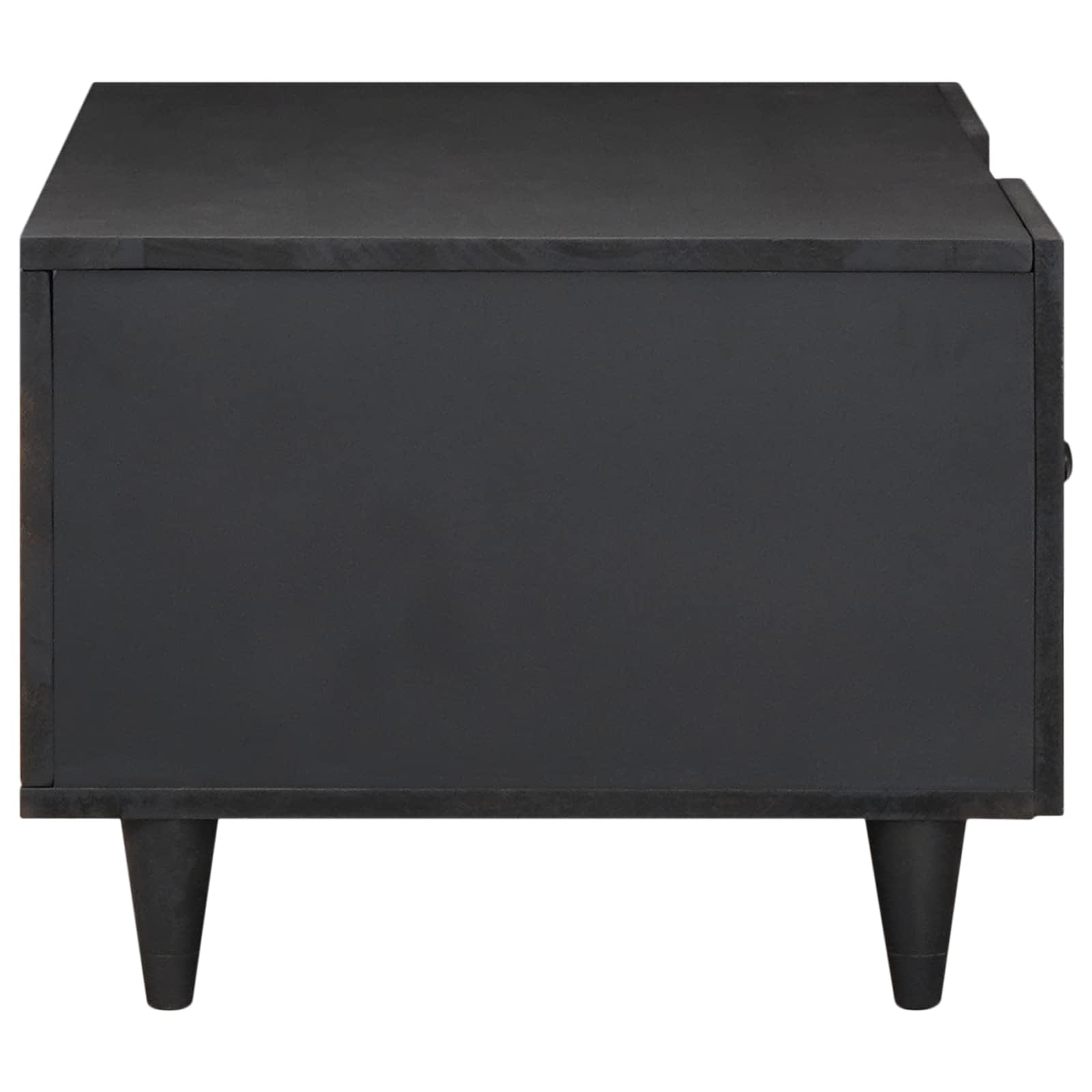 Table basse Multicolore 100 x 54 x 40 cm Bois de mangue massif - XIOS