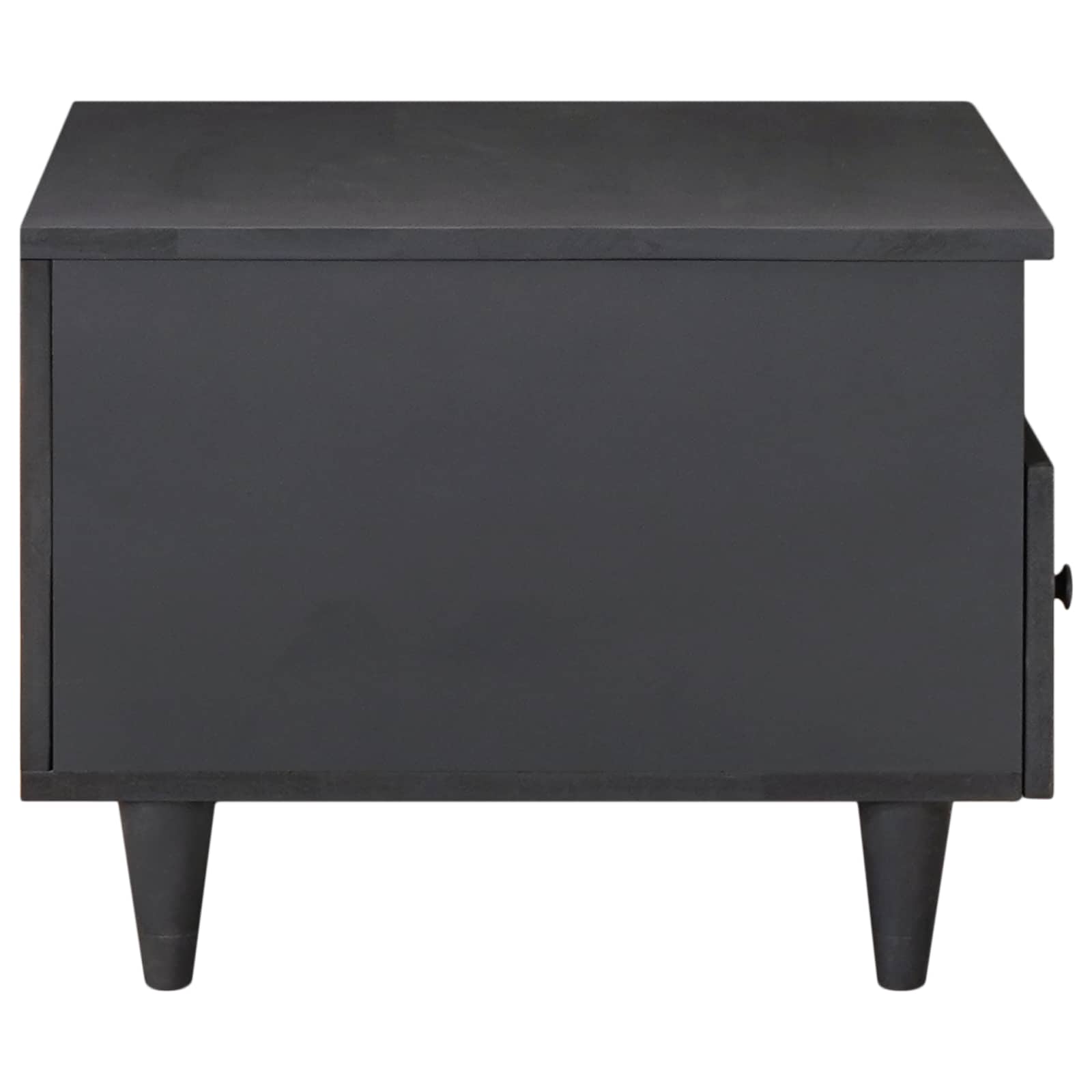 Table basse Multicolore 80 x 54 x 40 cm Bois de mangue massif - XIOS