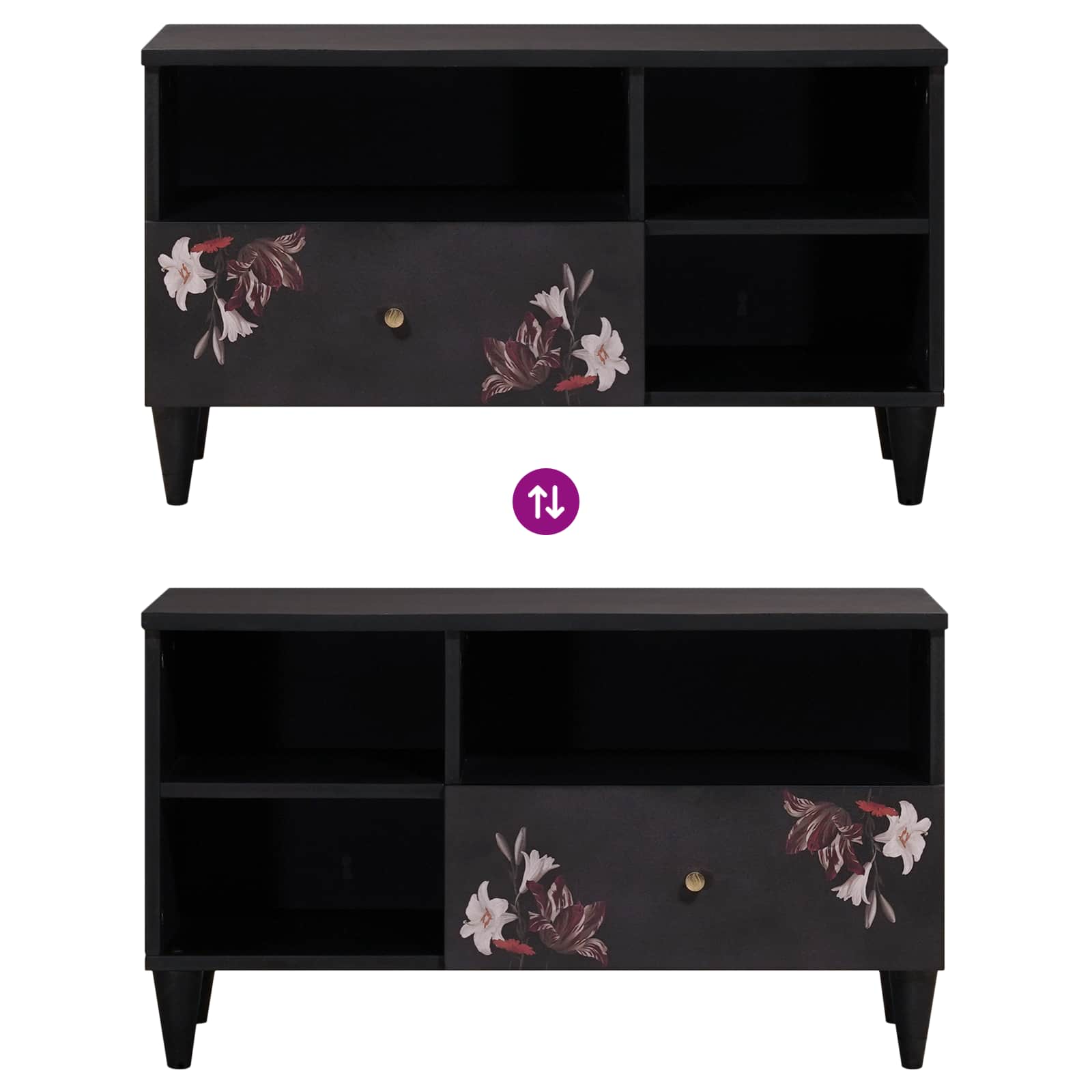 Armoires de rangement avec tiroir Multicolore 80 x 33,5 x 46 cm - XIOS