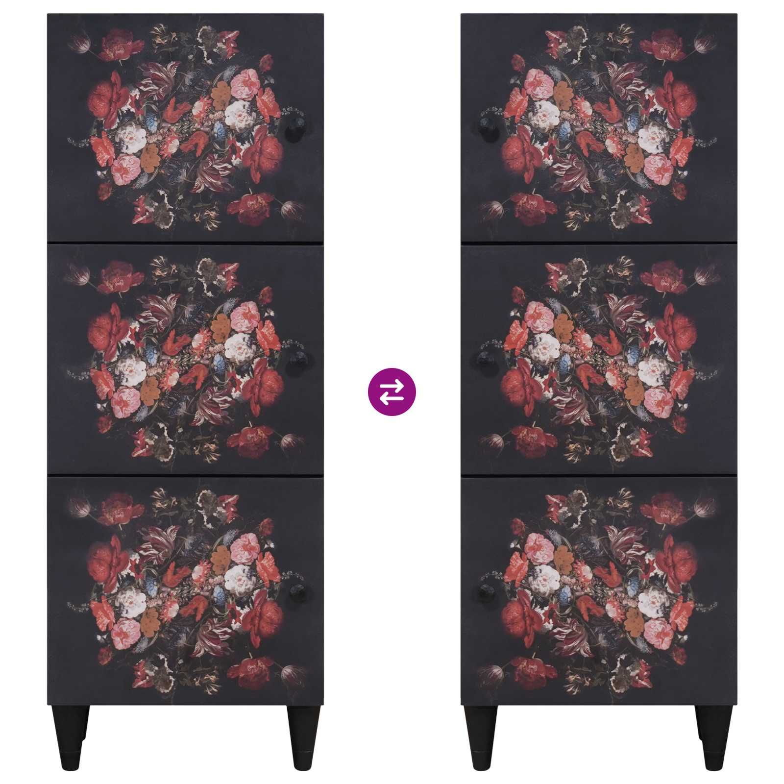 Armoires de rangement avec porte Multicolore 40 x 33,5 x 110 cm - XIOS