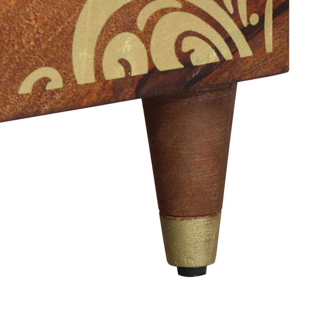 Buffet Marron 60 x 33.5 x 75 cm Bois de manguier massif - XIOS