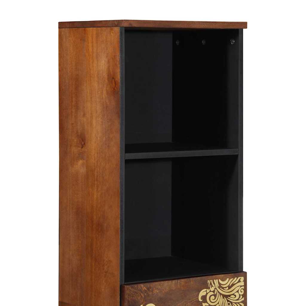 Buffet marron miel 38 x 33.5 x 160 cm Bois de manguier massif - XIOS