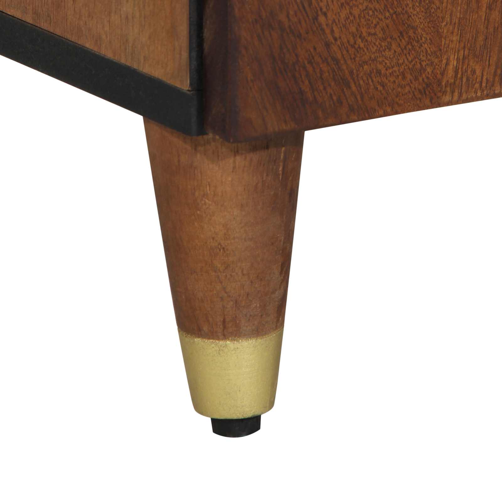 Armoire de salle de bain marron miel 38 x 33 x 160 cm