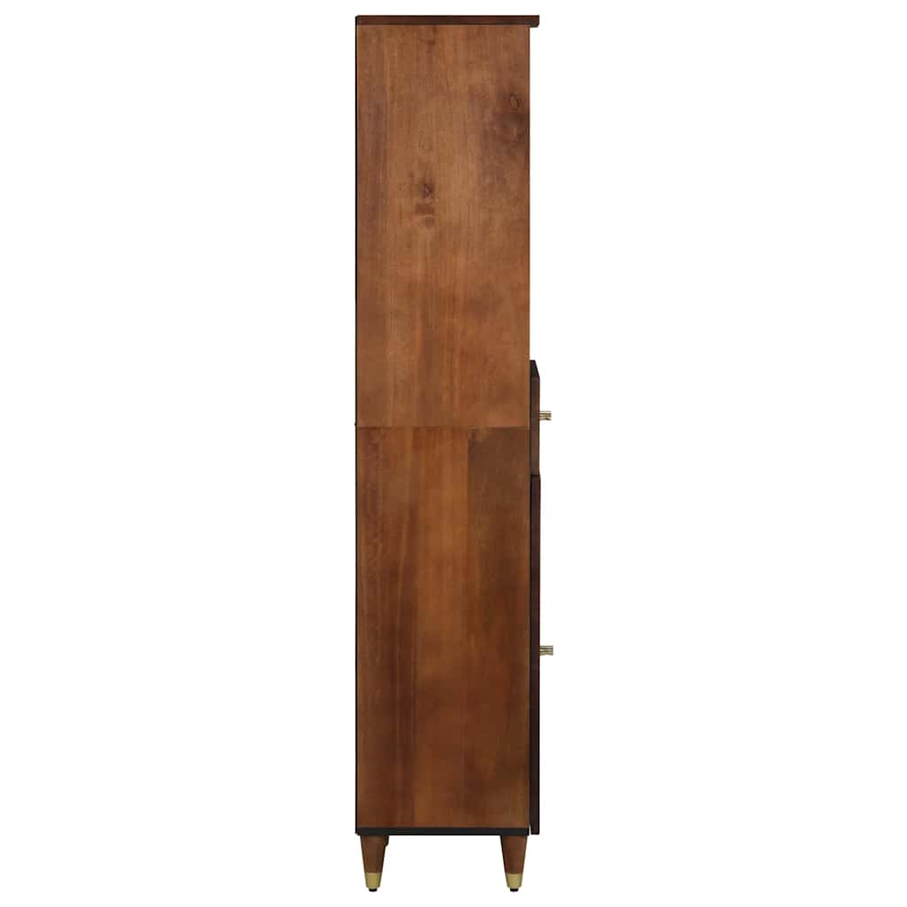 Buffet marron miel 38 x 33.5 x 160 cm Bois de manguier massif - XIOS