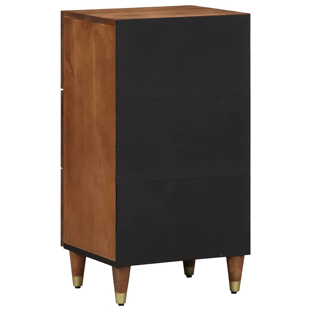 Buffet Marron 40 x 33.5 x 75 cm Bois de manguier massif - XIOS