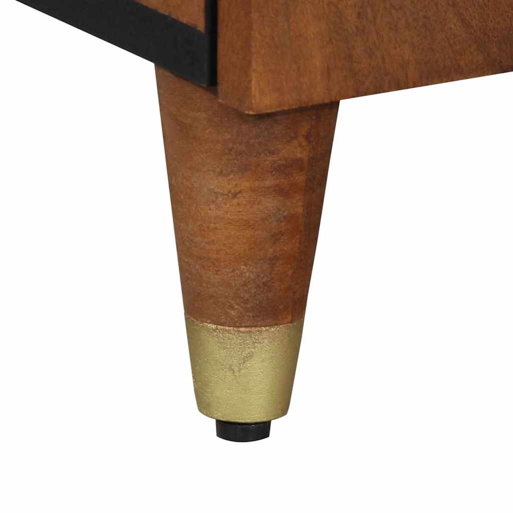 Buffet Marron 40 x 33.5 x 75 cm Bois de manguier massif - XIOS