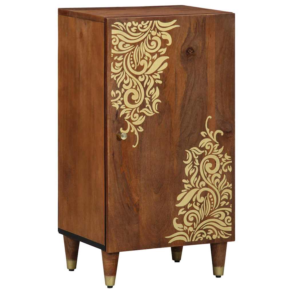 Buffet Marron 40 x 33.5 x 75 cm Bois de manguier massif - XIOS