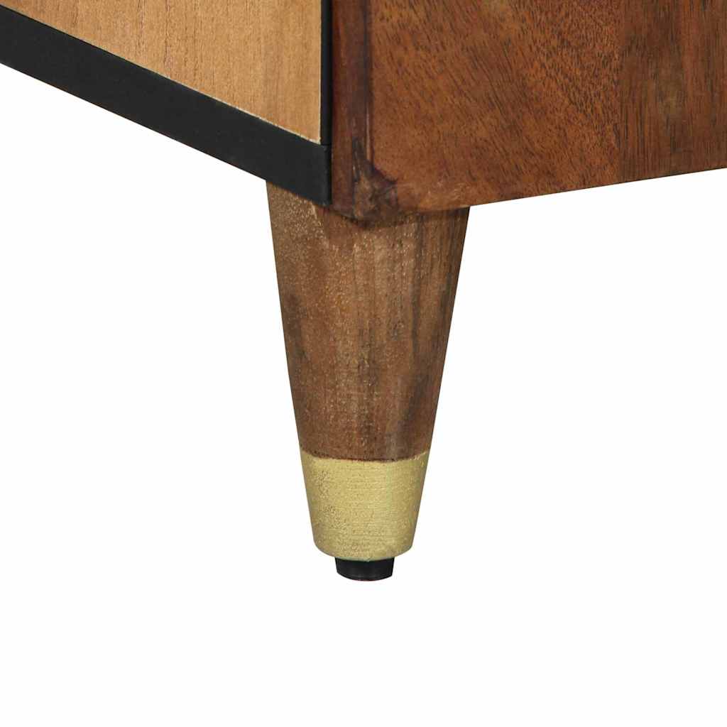 Buffet Marron 60 x 33.5 x 75 cm Bois de manguier massif - XIOS