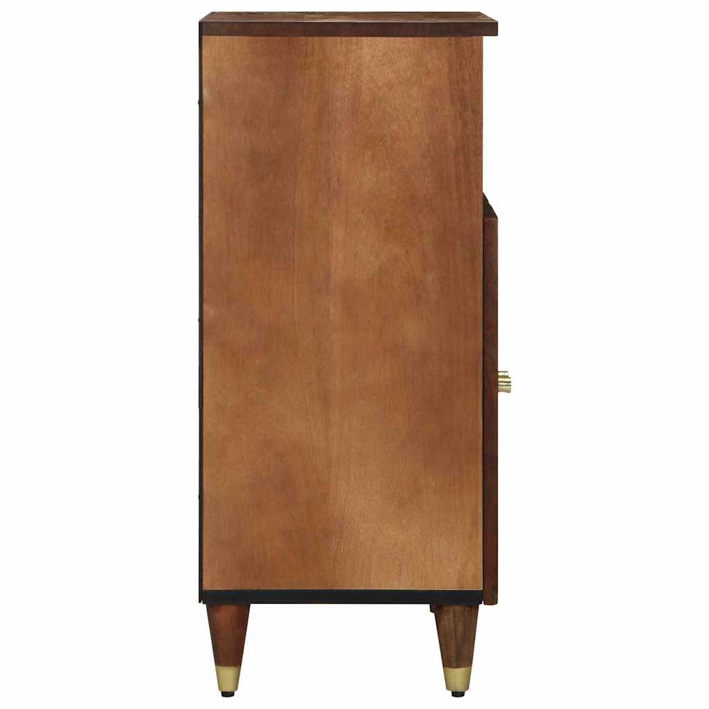 Buffet Marron 60 x 33.5 x 75 cm Bois de manguier massif - XIOS