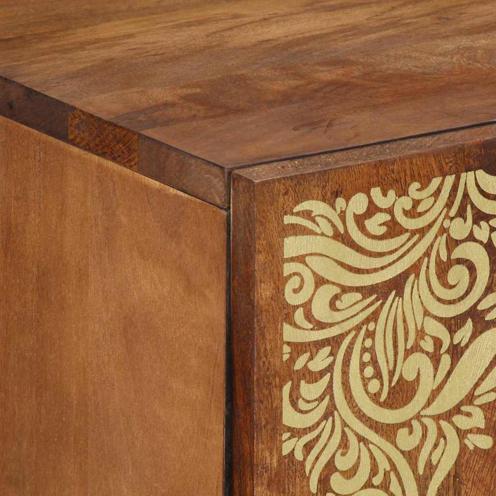Buffet Marron 60 x 33 x 75 cm Bois de manguier massif - XIOS