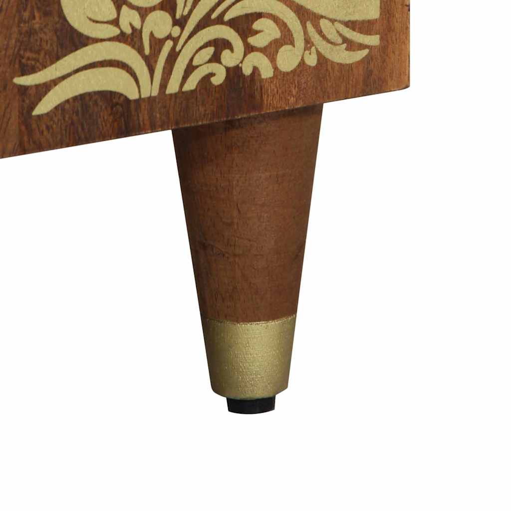 Buffet Marron 60 x 33 x 75 cm Bois de manguier massif - XIOS