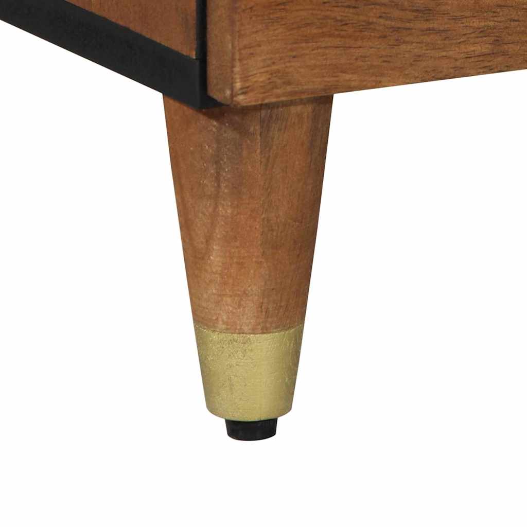 Buffet Marron 80 x 33,5 x 75 cm Bois de manguier massif - XIOS